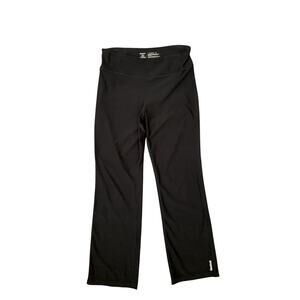 Yoga Flare Bootcut Black Athletic Stretch Pant Reebok Women's Size L